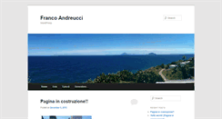 Desktop Screenshot of francoandreucci.com