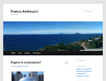 Tablet Screenshot of francoandreucci.com